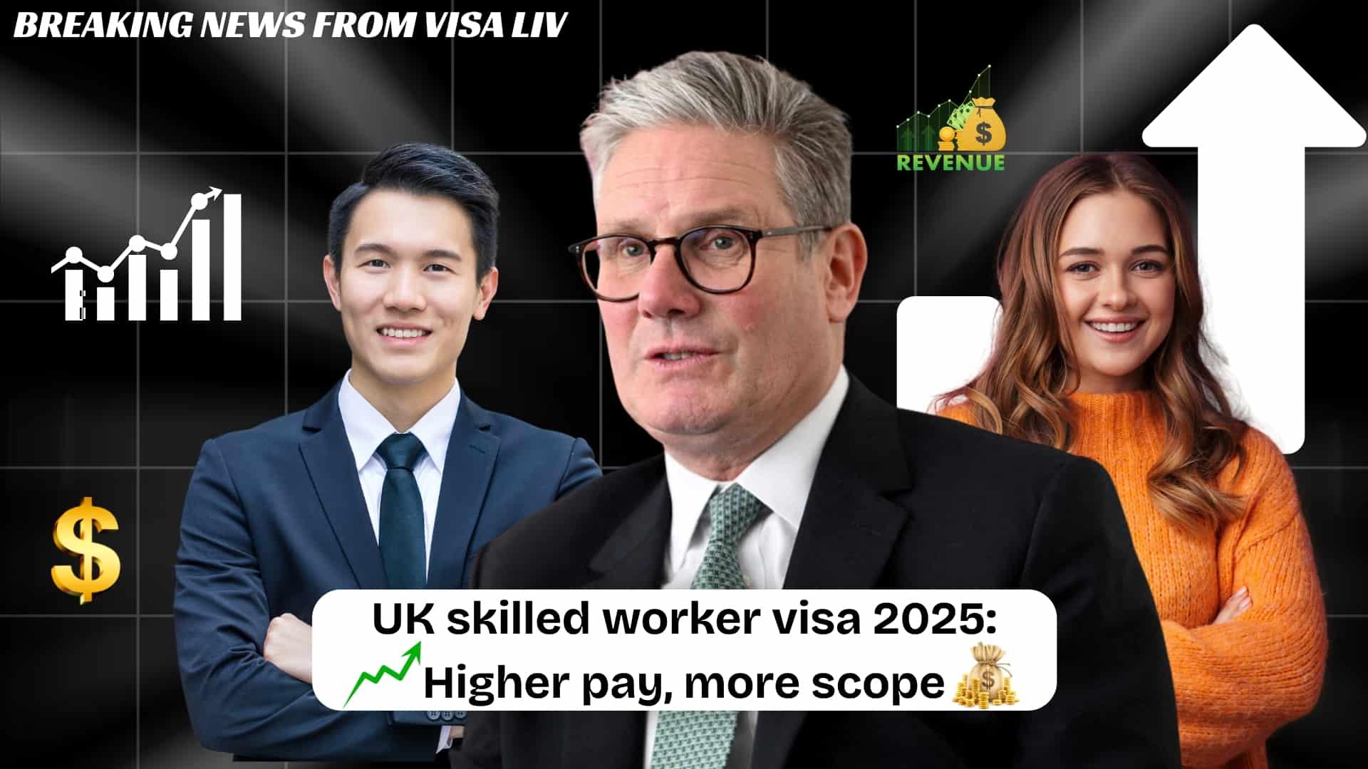 UK skilled worker visa 2025 offers higher pay and broader opportunities for international applicants.