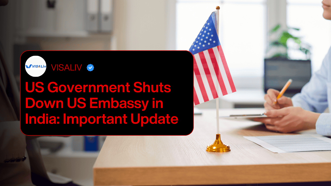US embassy in India shuts down in 2025, impacting visa services, appointments, and travel plans for applicants and visitors.