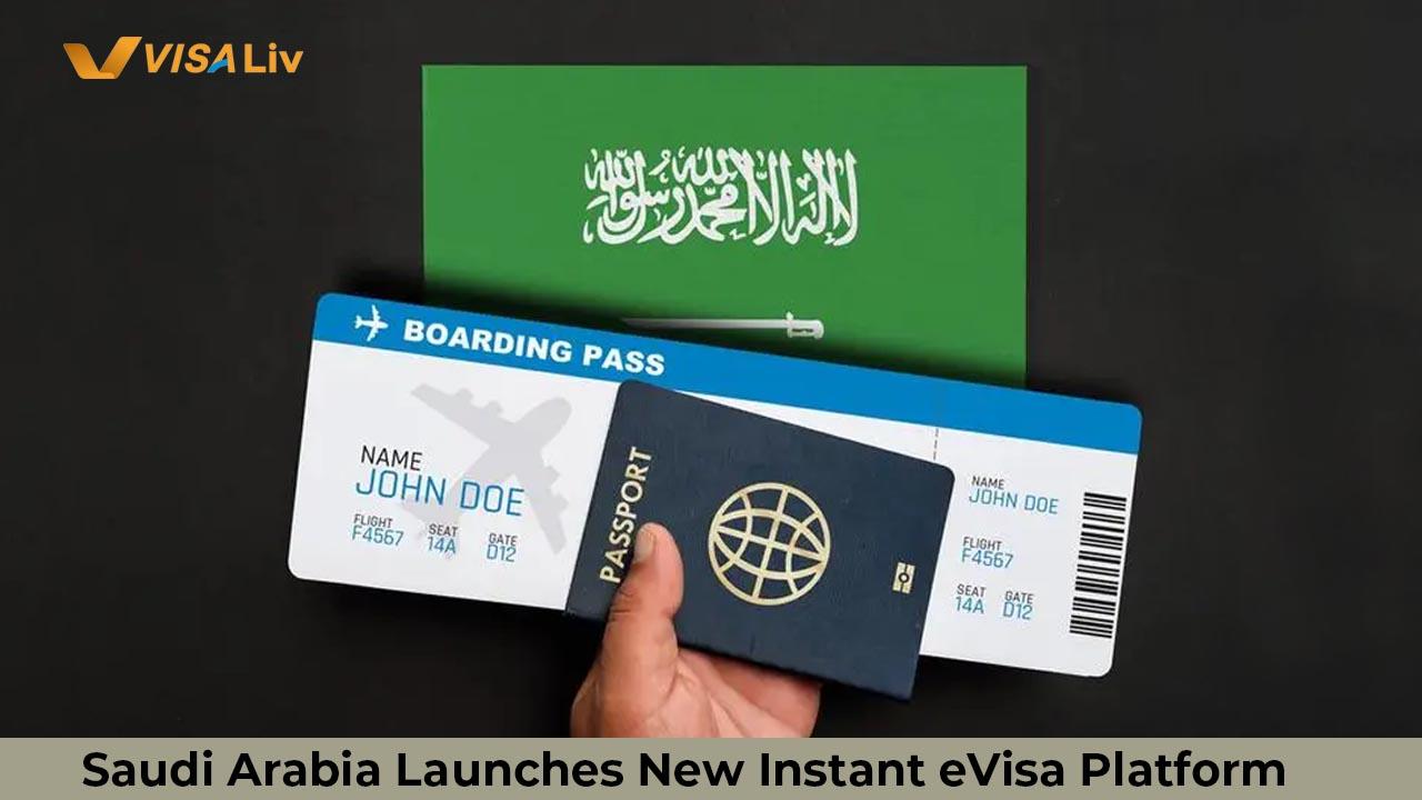 Saudi Arabia Launches Instant eVisa System Saudi Arabia introduces a new instant eVisa system to simplify and speed up travel entry for visitors.