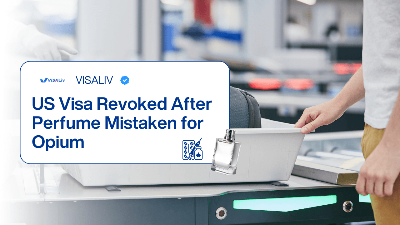 US Visa Revoked Perfume Mistaken for Opium Indian man’s US visa revoked after perfume in car is mistaken for opium, facing possible deportation.