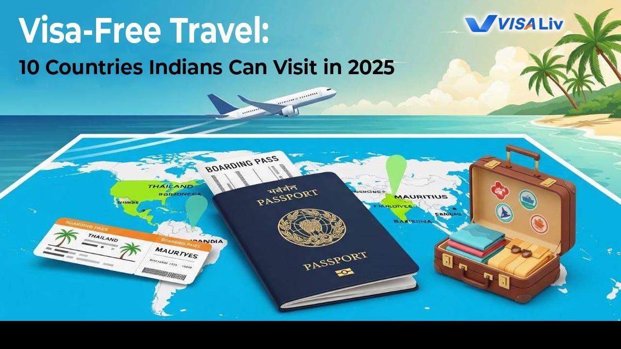 10 Countries Indians Can Visit Visa-Free 2025 Indians can visit the 10 amazing countries visa-free in 2025, simplifying international travel plans.